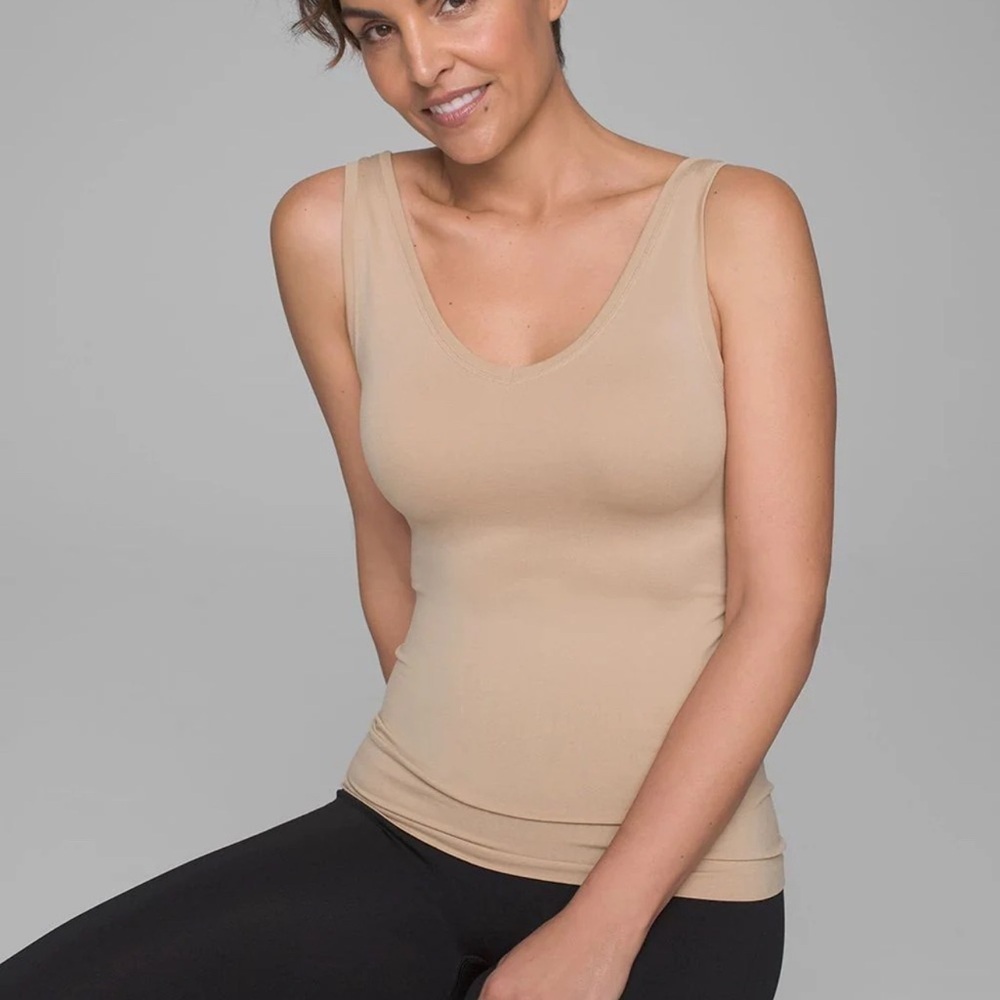 Soma Women's Cream Tank Top